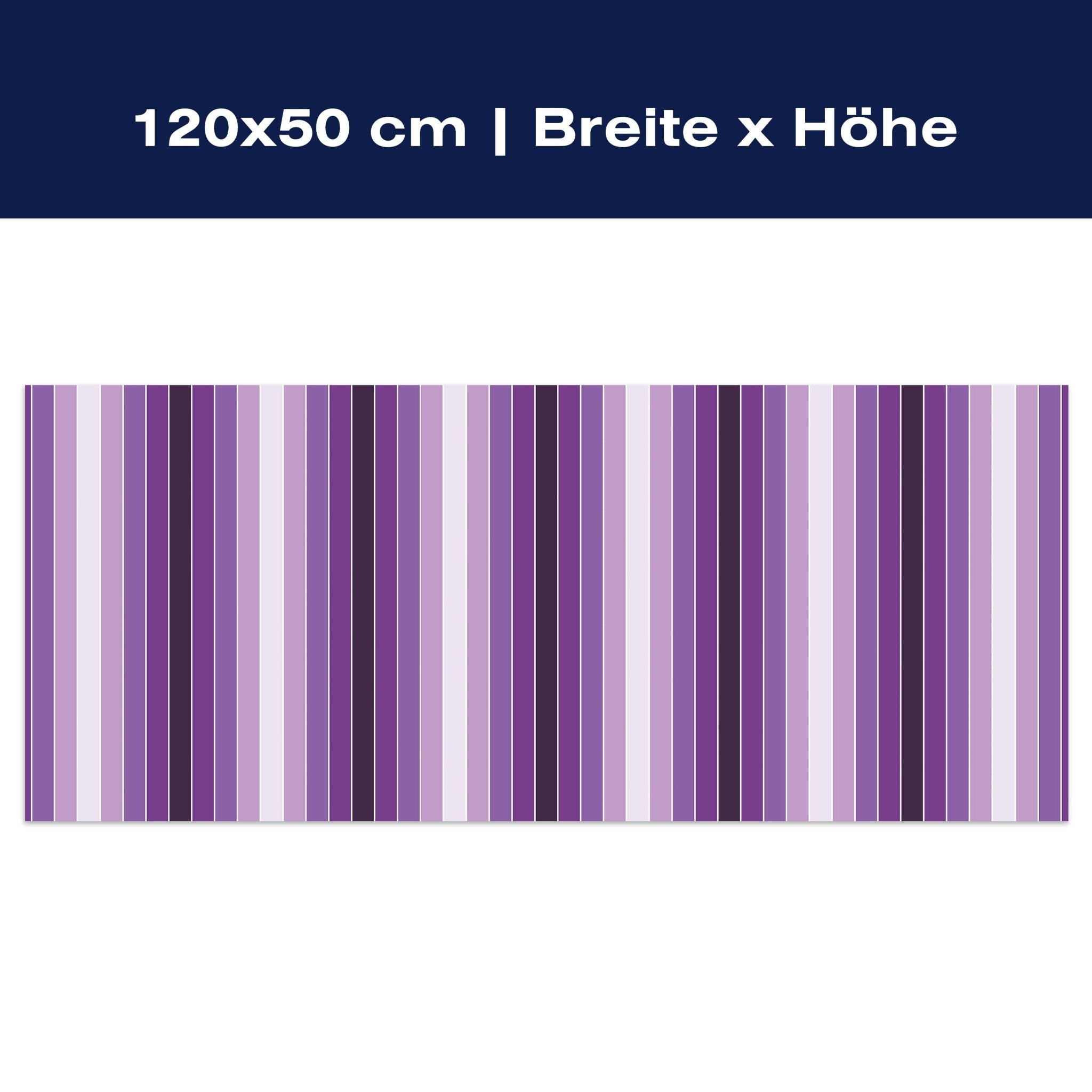 Leinwandbild Leuchtendes Violett Muster M0092