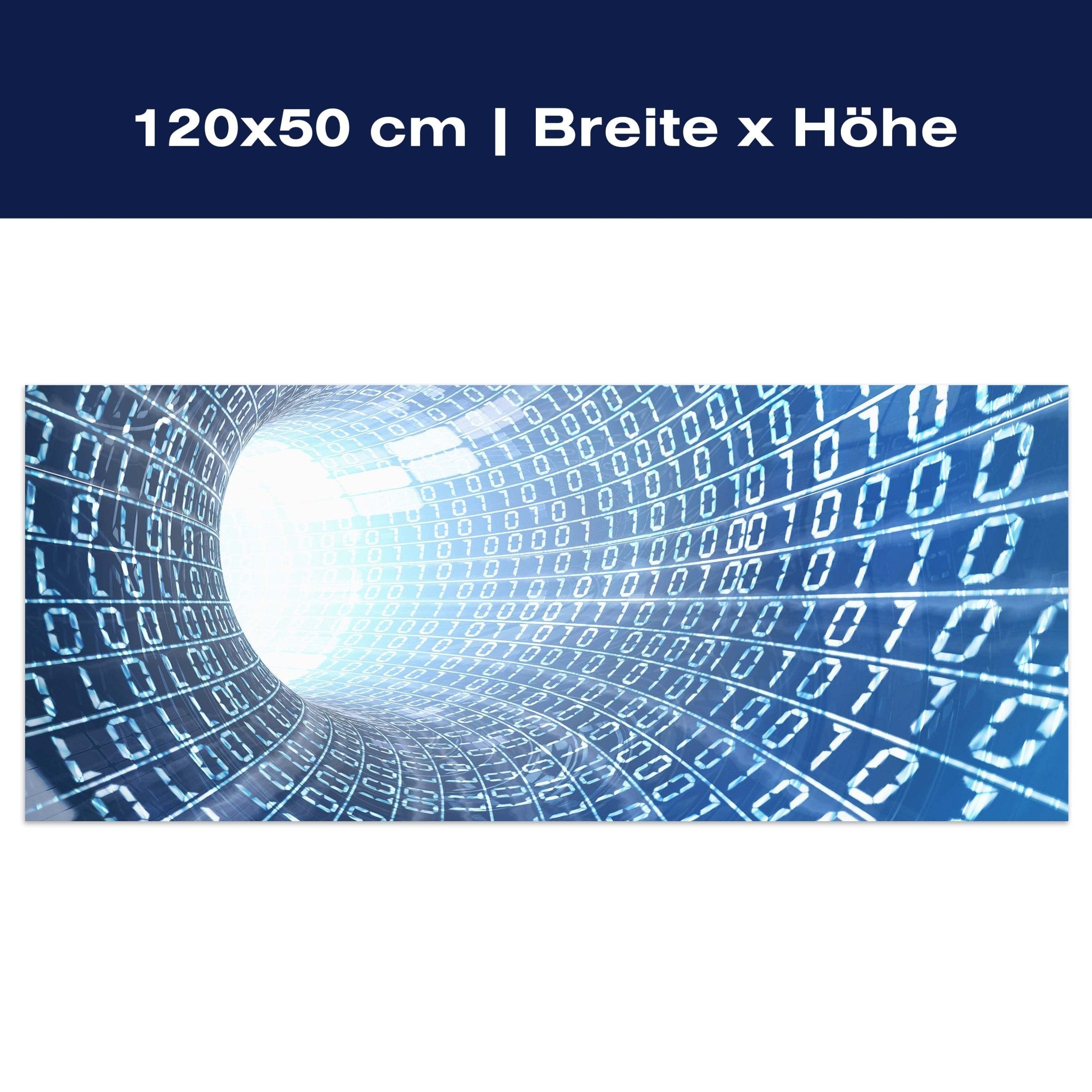 Leinwandbild Datentunnel Internet M0243