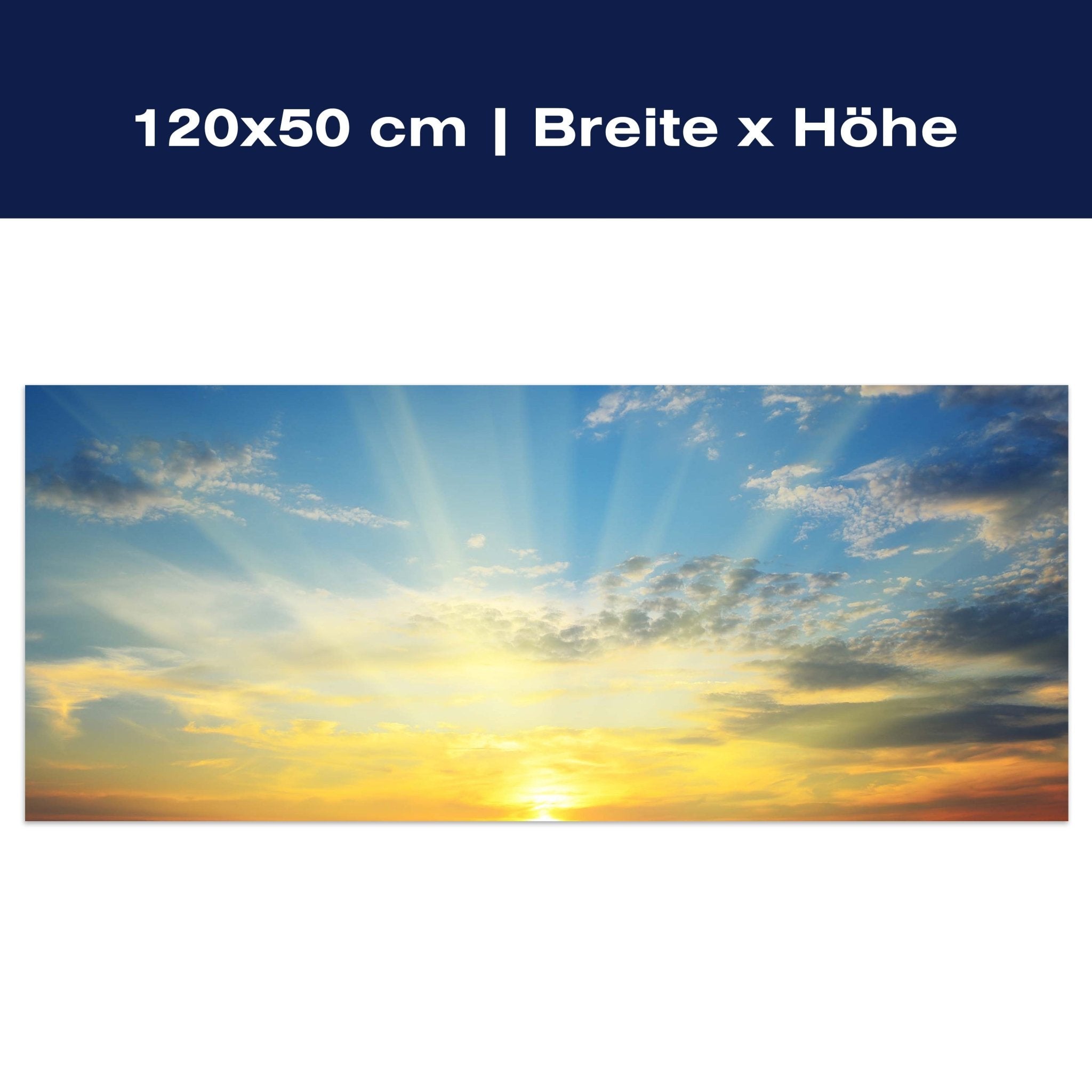 Leinwandbild Sonnenaufgang Natur M0283