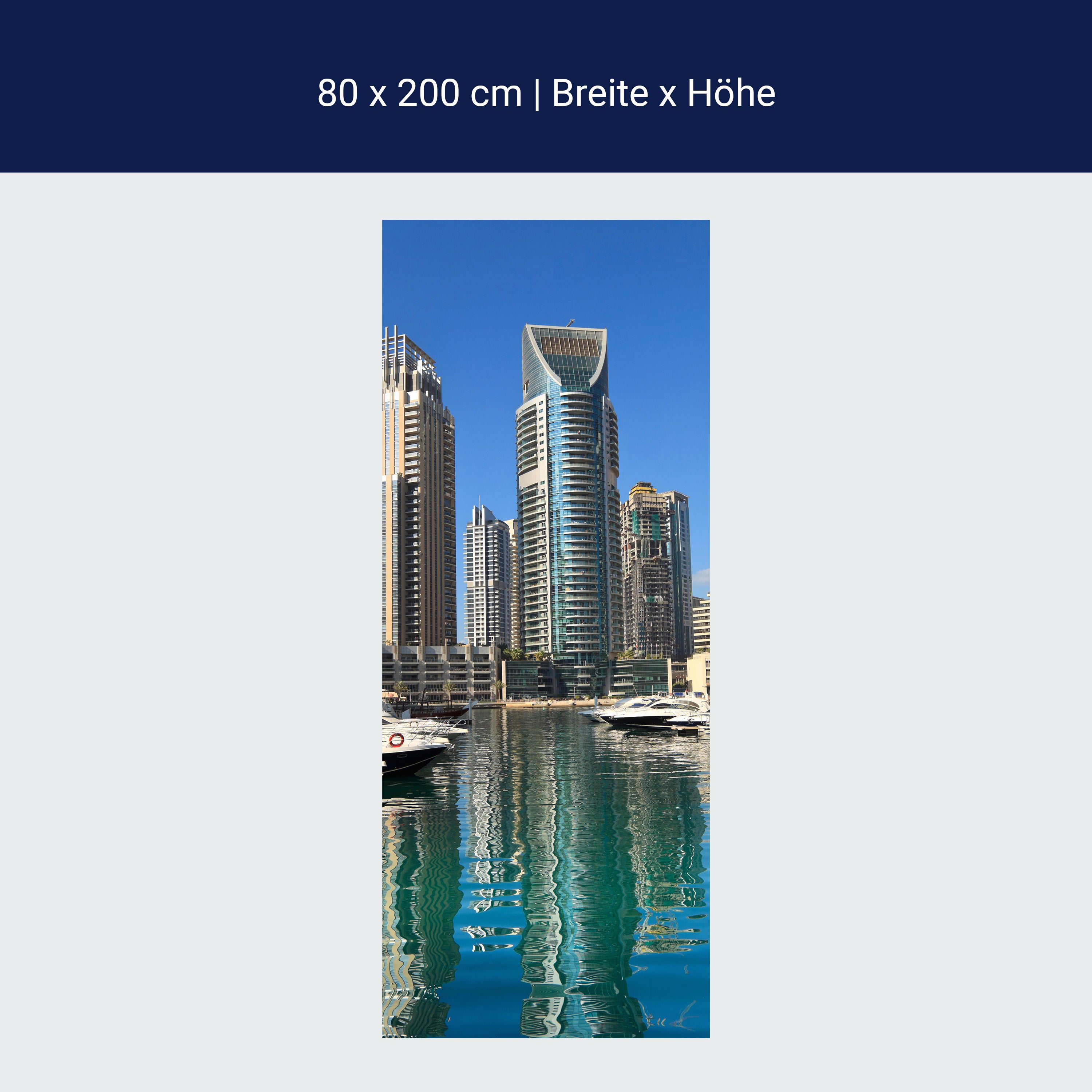 Türtapete Dubai Skyline M0342