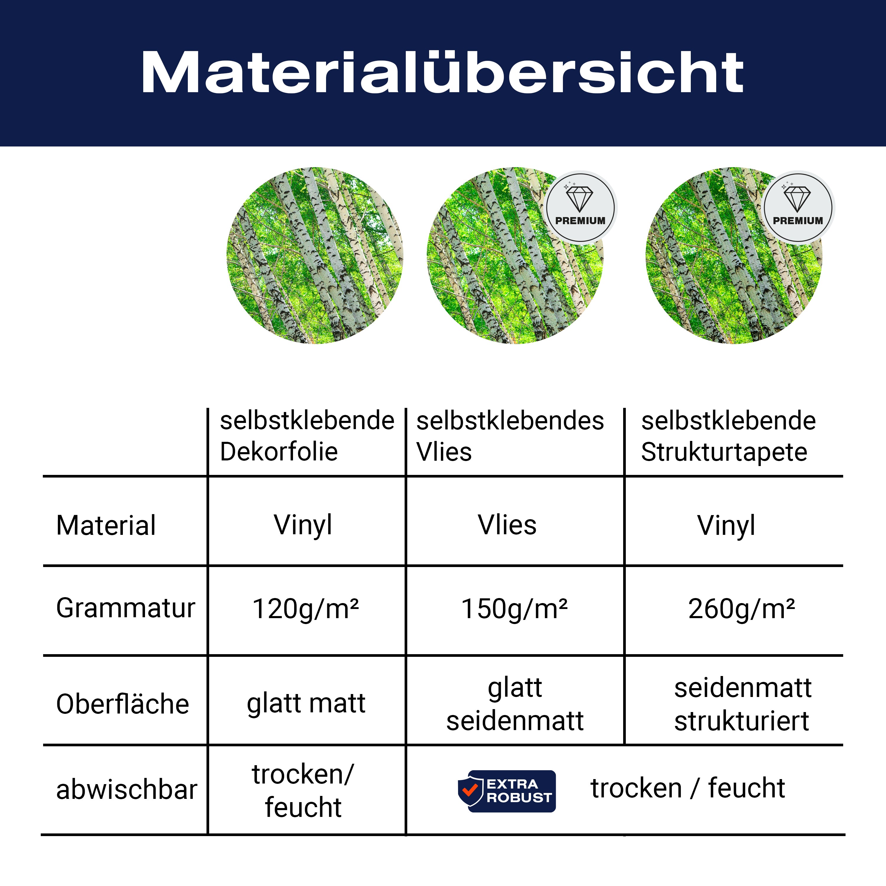 Türtapete Birkenwald M0363 - Bild 9