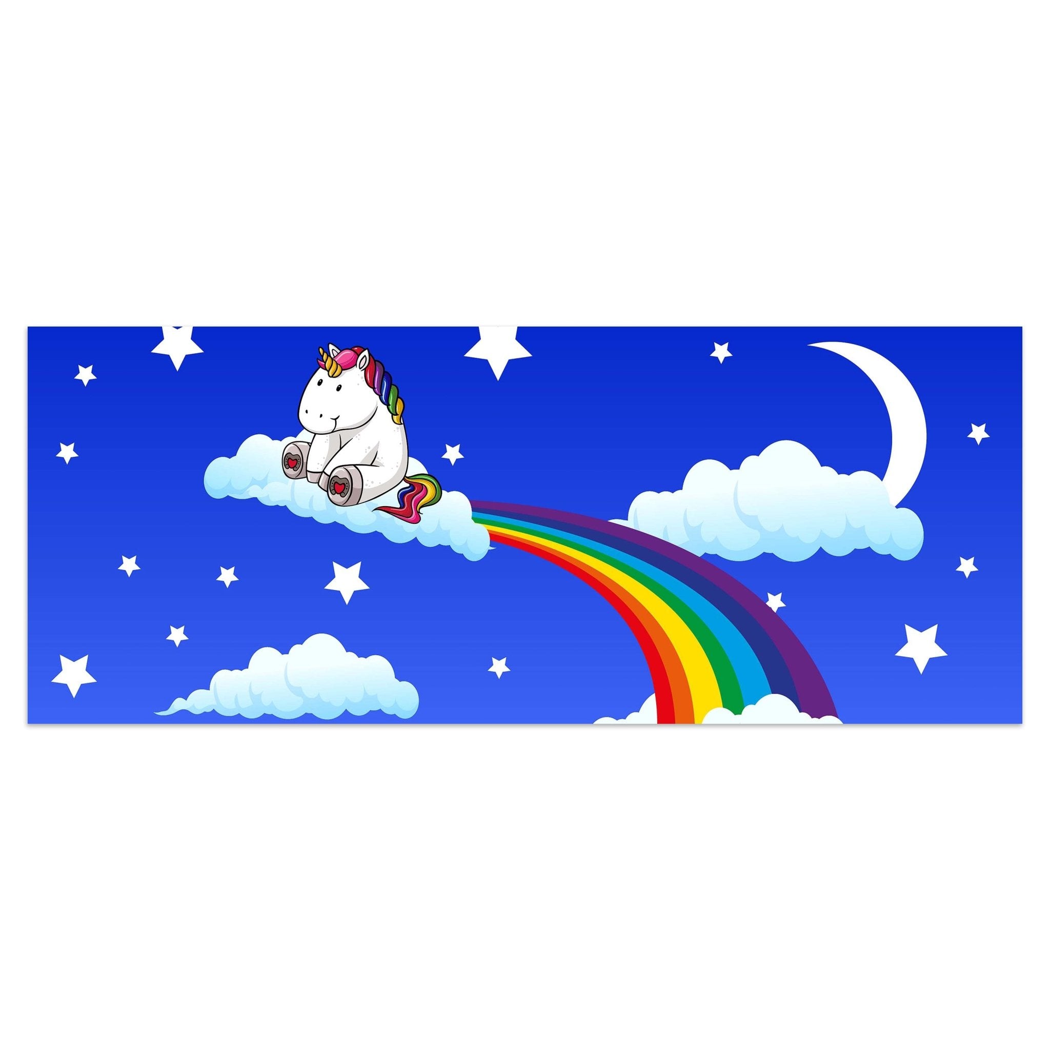 Leinwandbild Regenbogen-Einhorn M0434 kaufen - Bild 1