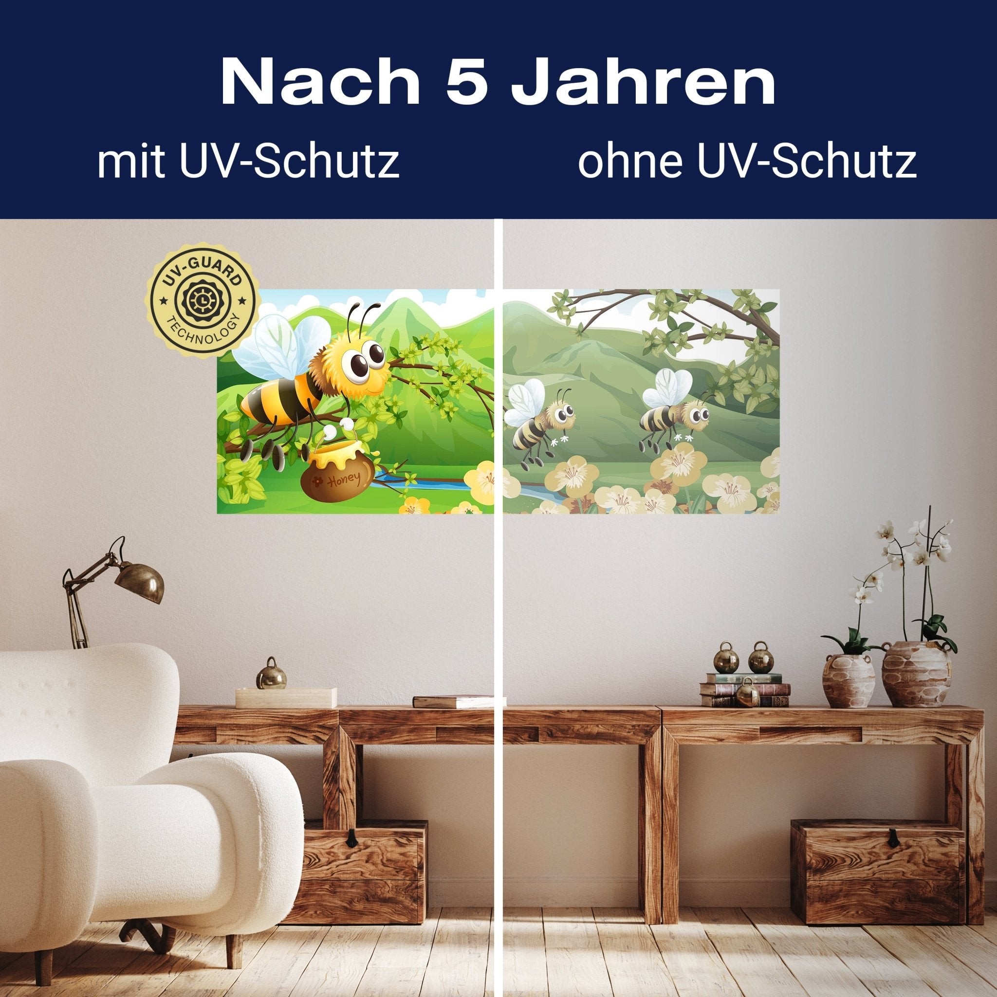 Leinwandbild Honigbienen M0497 kaufen - Bild 9