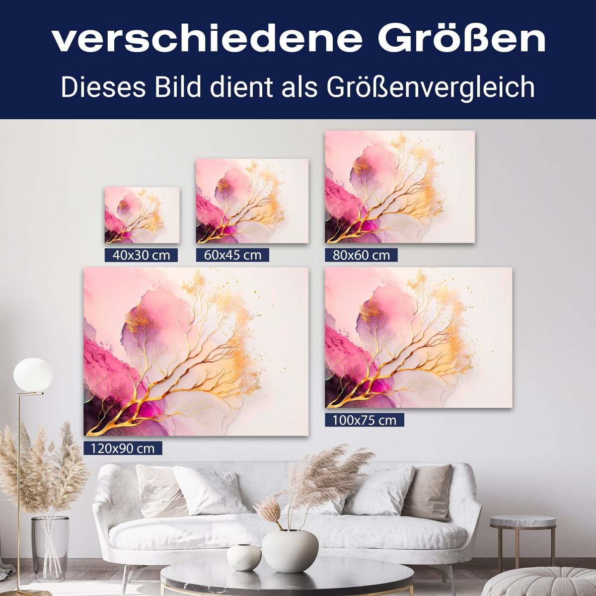 Leinwandbild Malerei, Baum M0740 kaufen - Bild 8