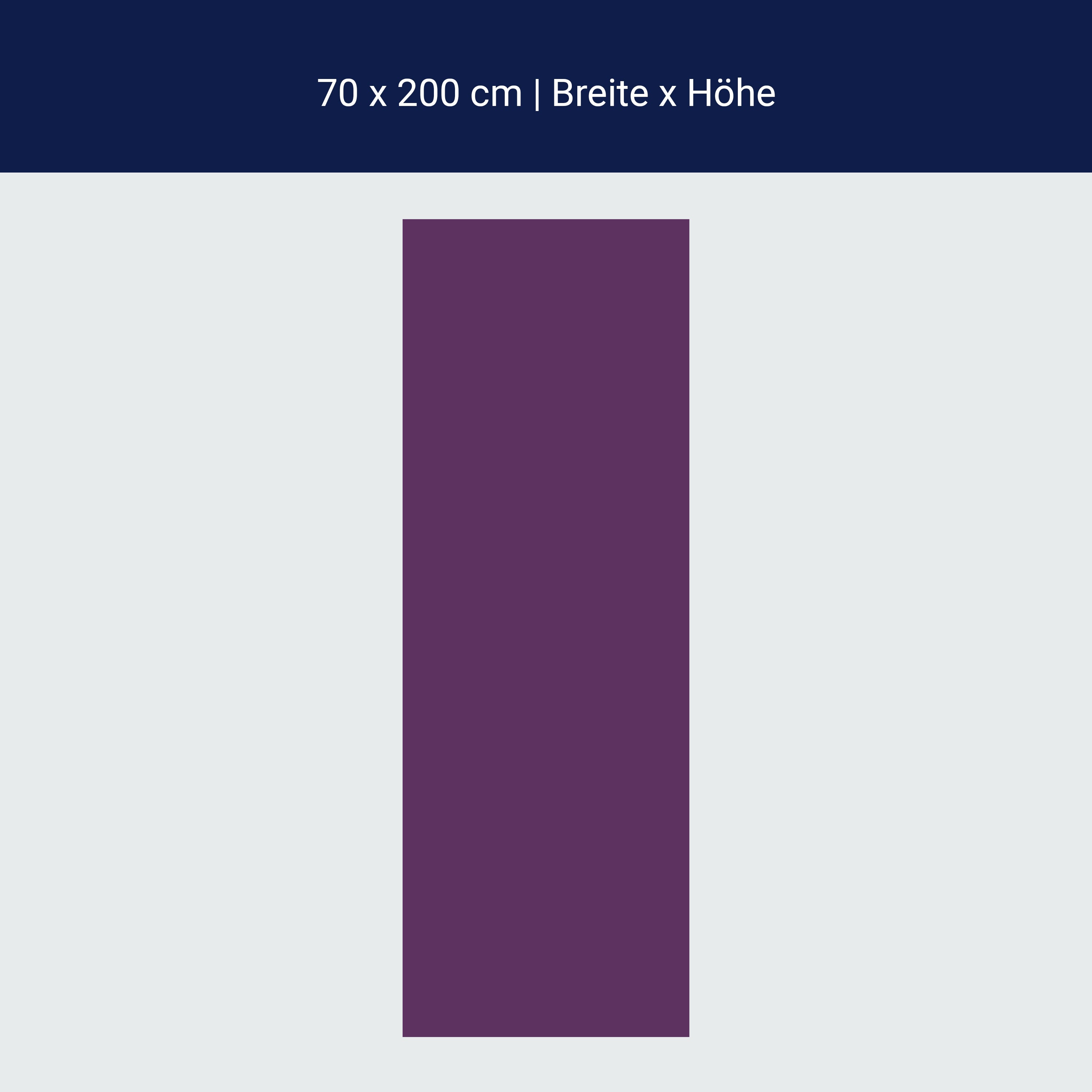 Türtapete einfarbig Violett M0743