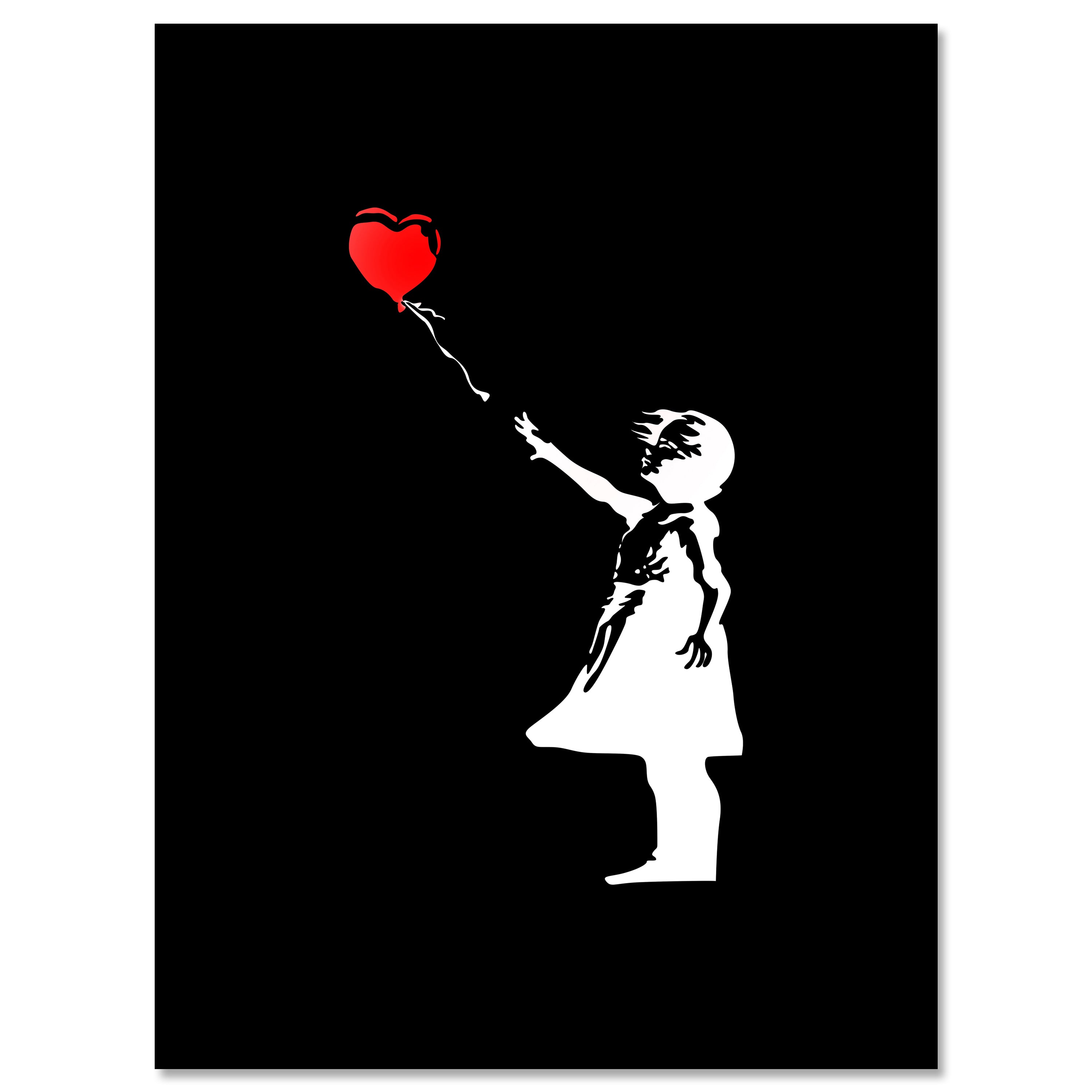 Leinwandbild Banksy Street Art M0829 kaufen - Bild 1