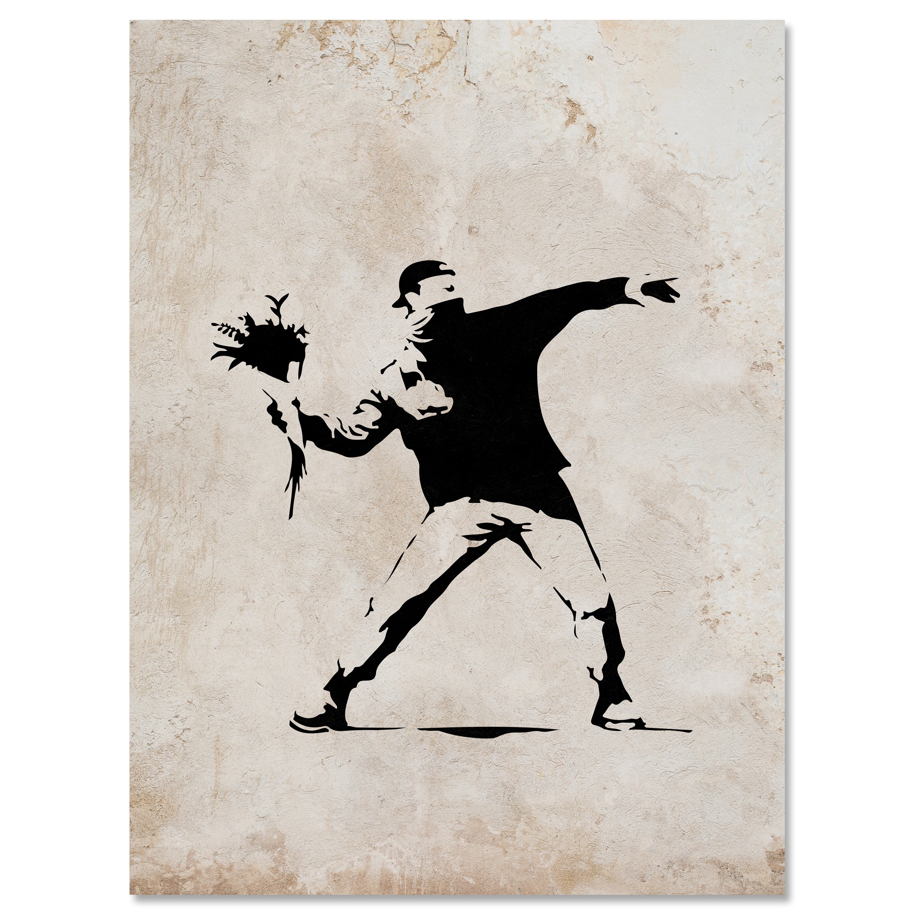 Leinwandbild Banksy Street Art M0830 kaufen - Bild 1