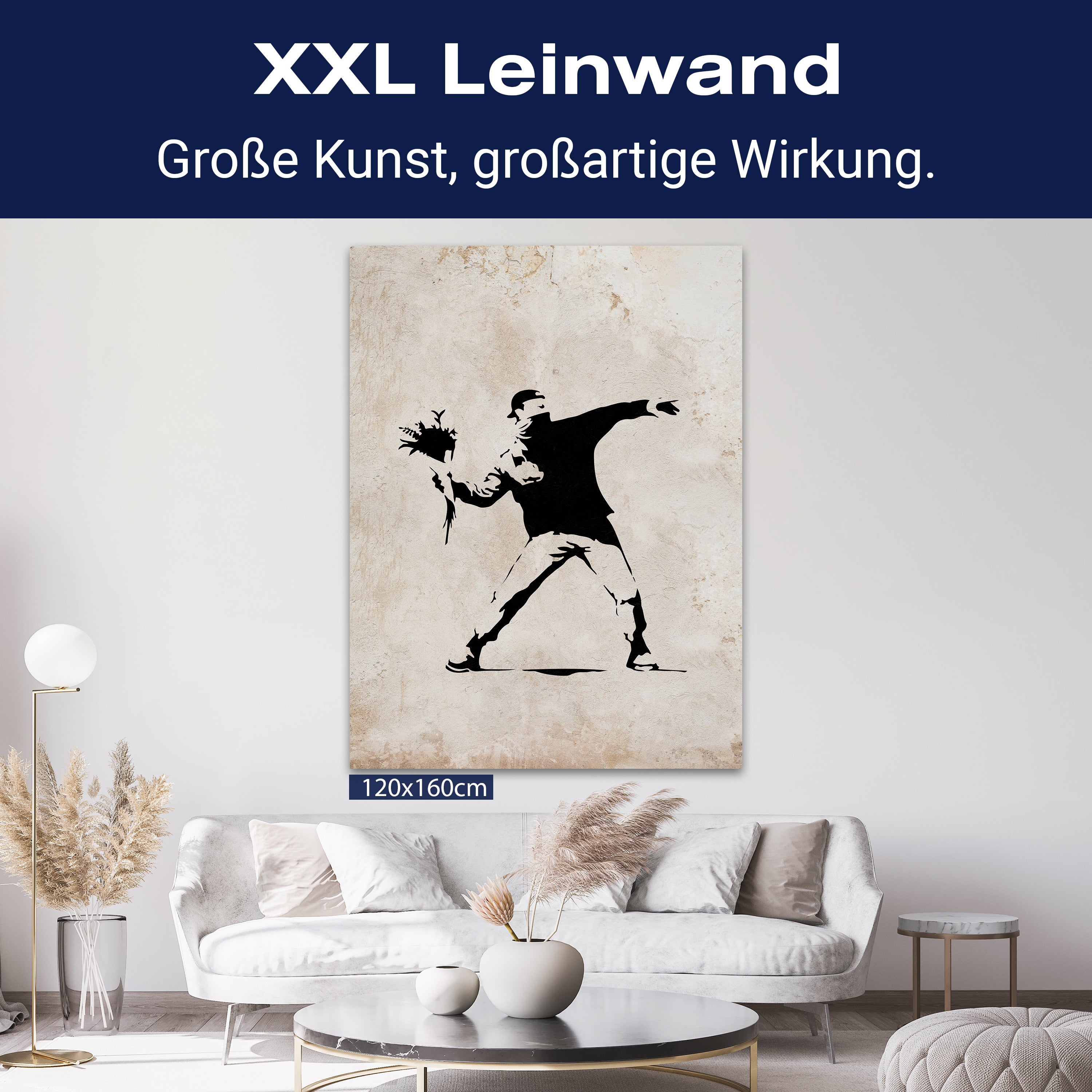 Leinwandbild Banksy Street Art M0830 kaufen - Bild 9