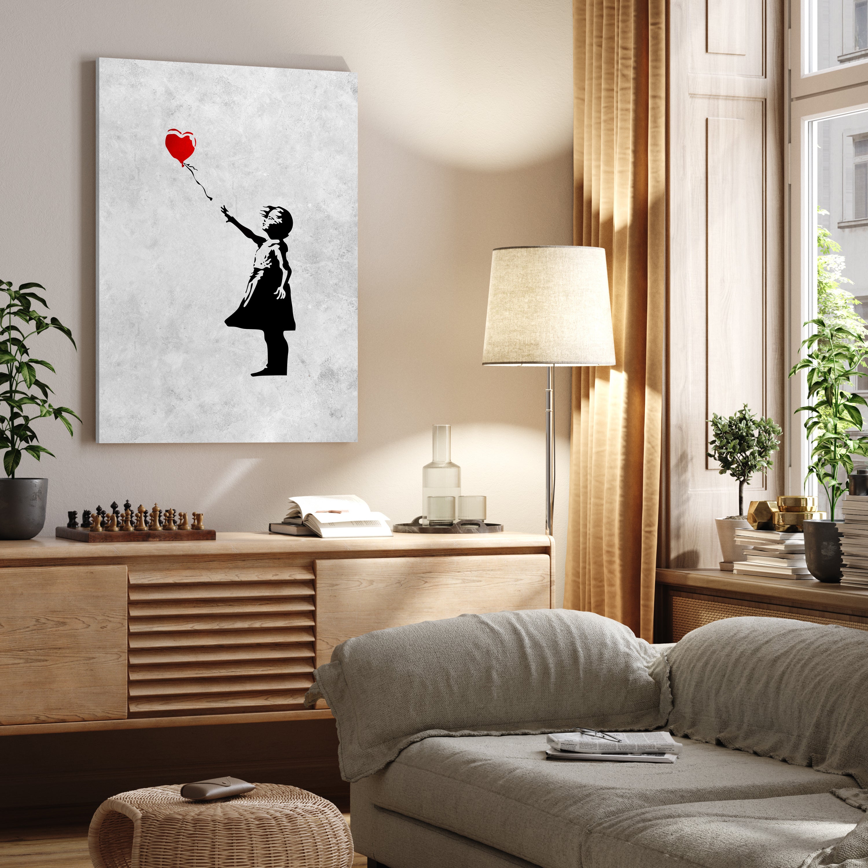 Leinwandbild Banksy Street Art M0832 kaufen - Bild 2