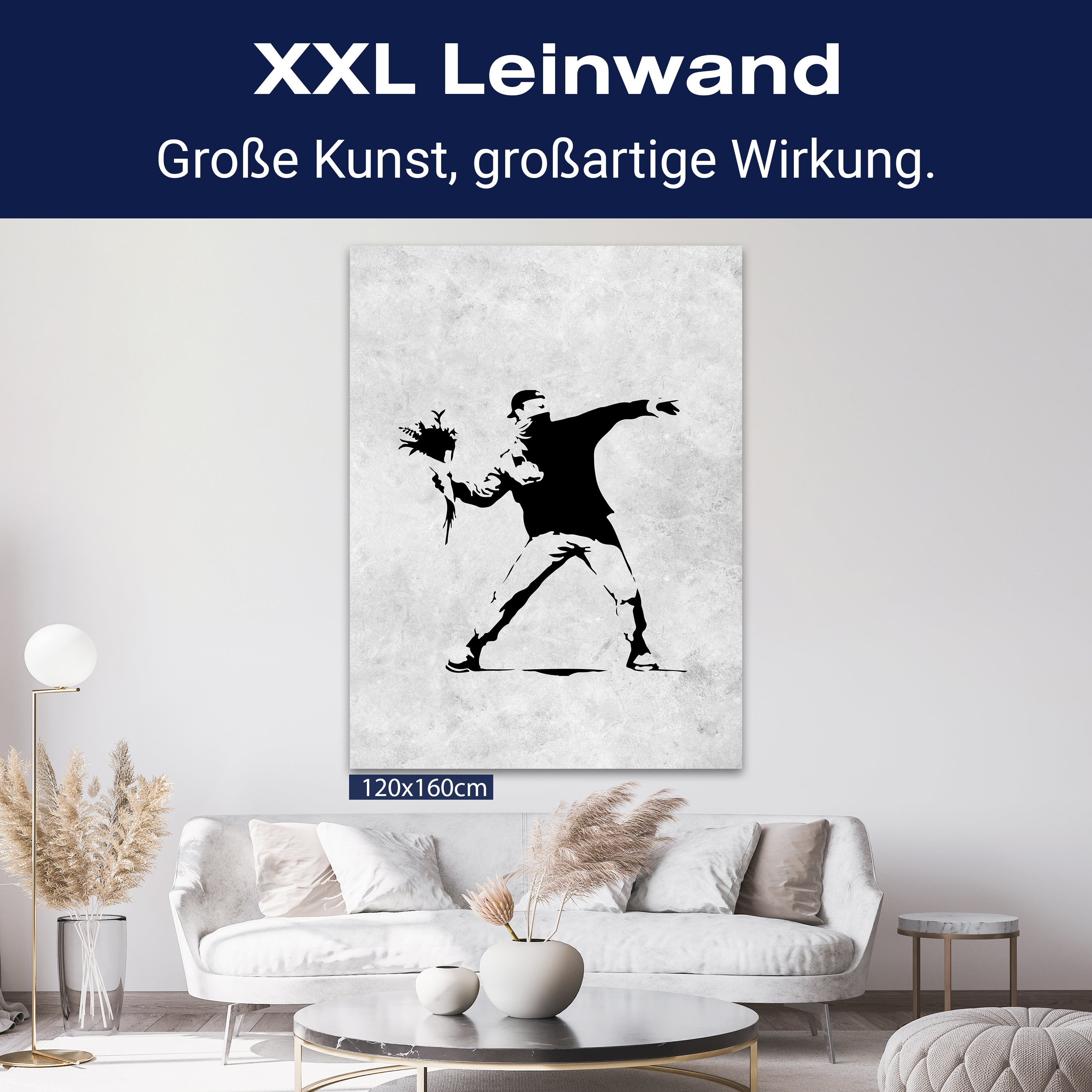 Leinwandbild Banksy Street Art M0834 kaufen - Bild 9