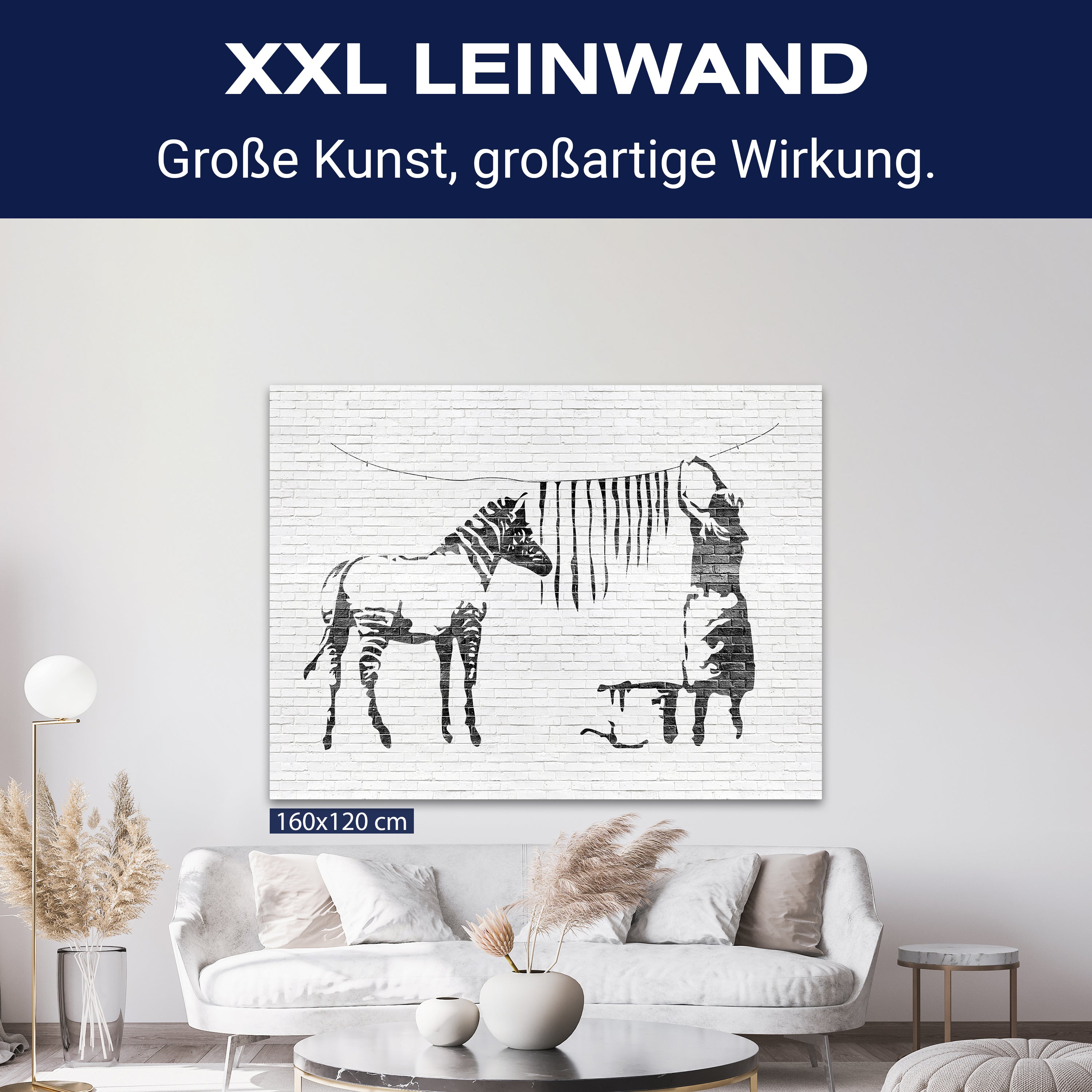 Leinwandbild Banksy Street Art M0849 kaufen - Bild 9