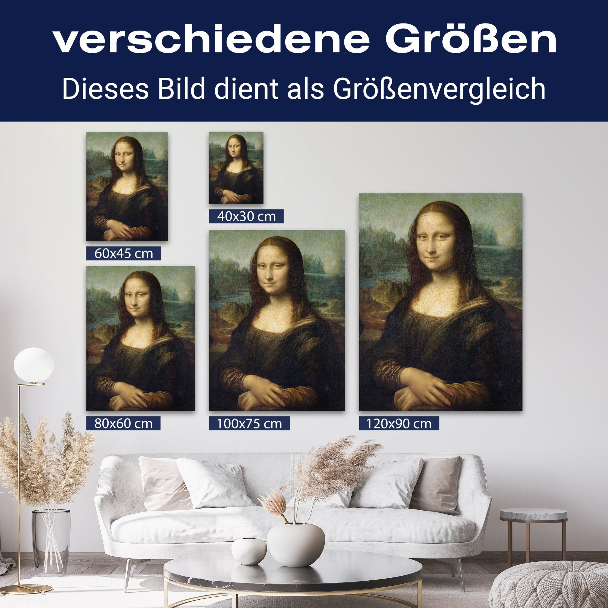 Leinwandbild Mona Lisa M0860 kaufen - Bild 8