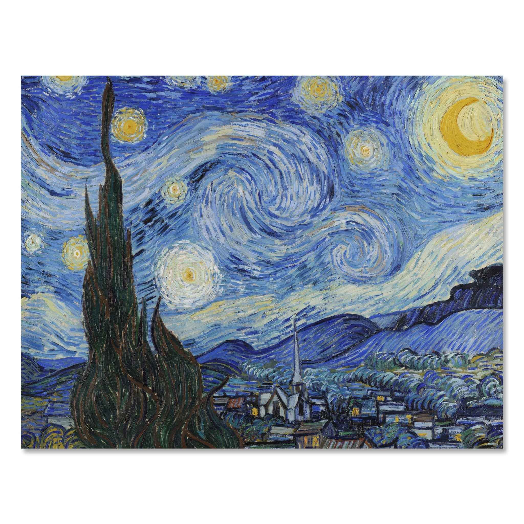 Leinwandbild Sternennacht, Vincent Van Gogh M0866 kaufen - Bild 1