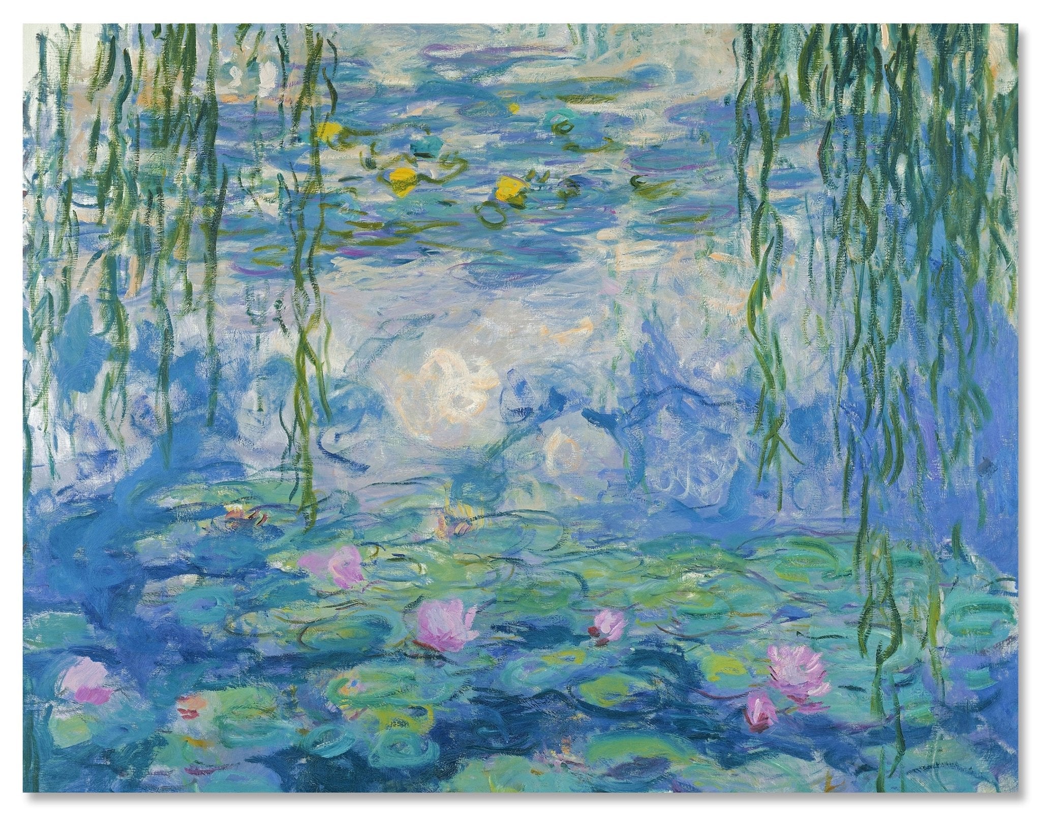 Leinwandbild Waterlilies, Claude Monet M0872