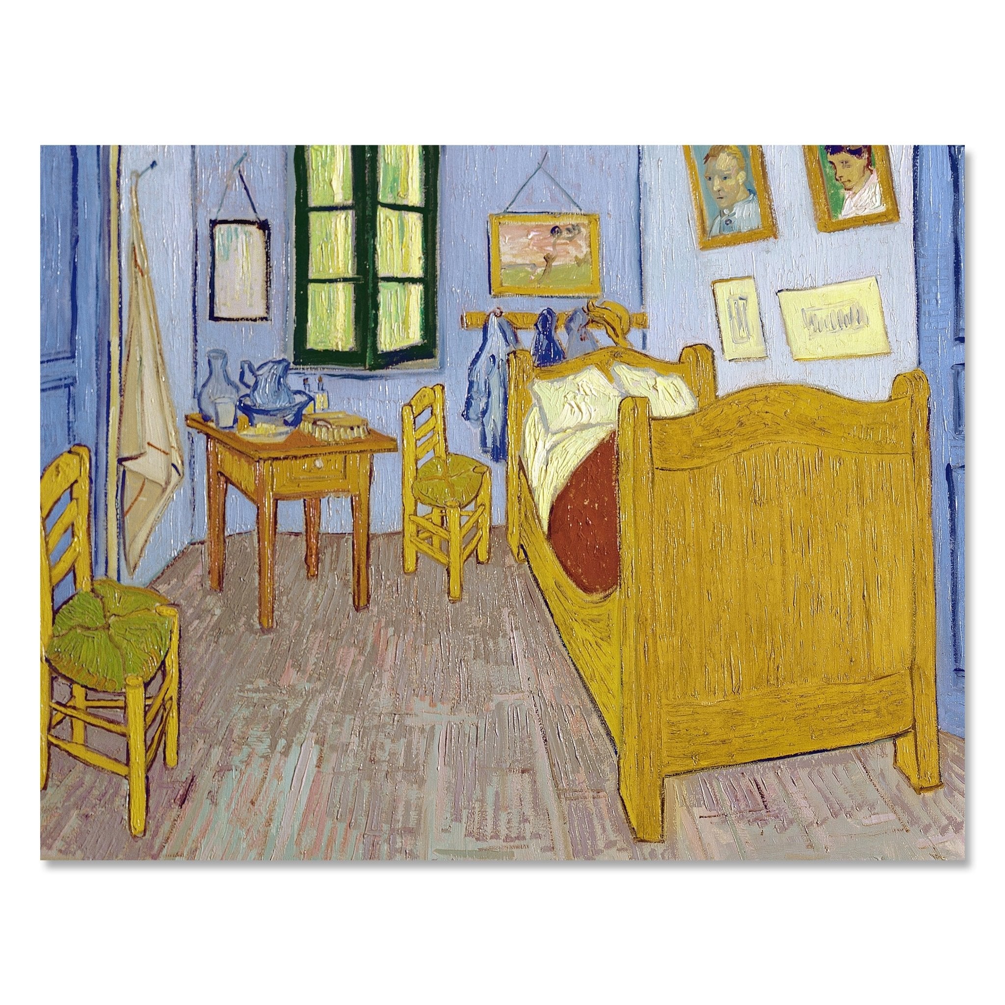 Leinwandbild Vincents Schlafzimmer in Arles, Vincent Van Gogh M0874 kaufen - Bild 1