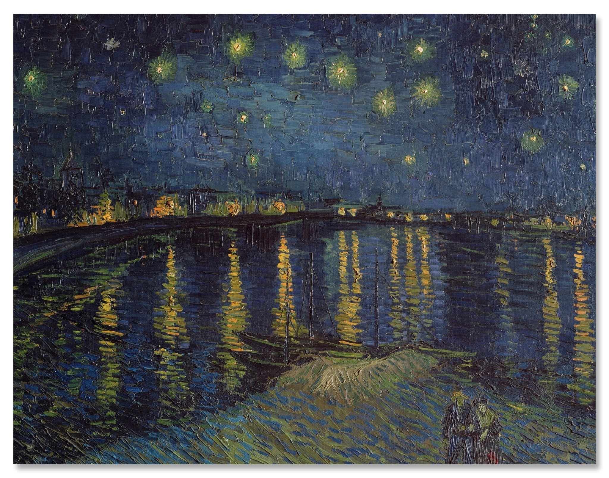 Leinwandbild Sternennacht, Vincent Van Gogh M0876