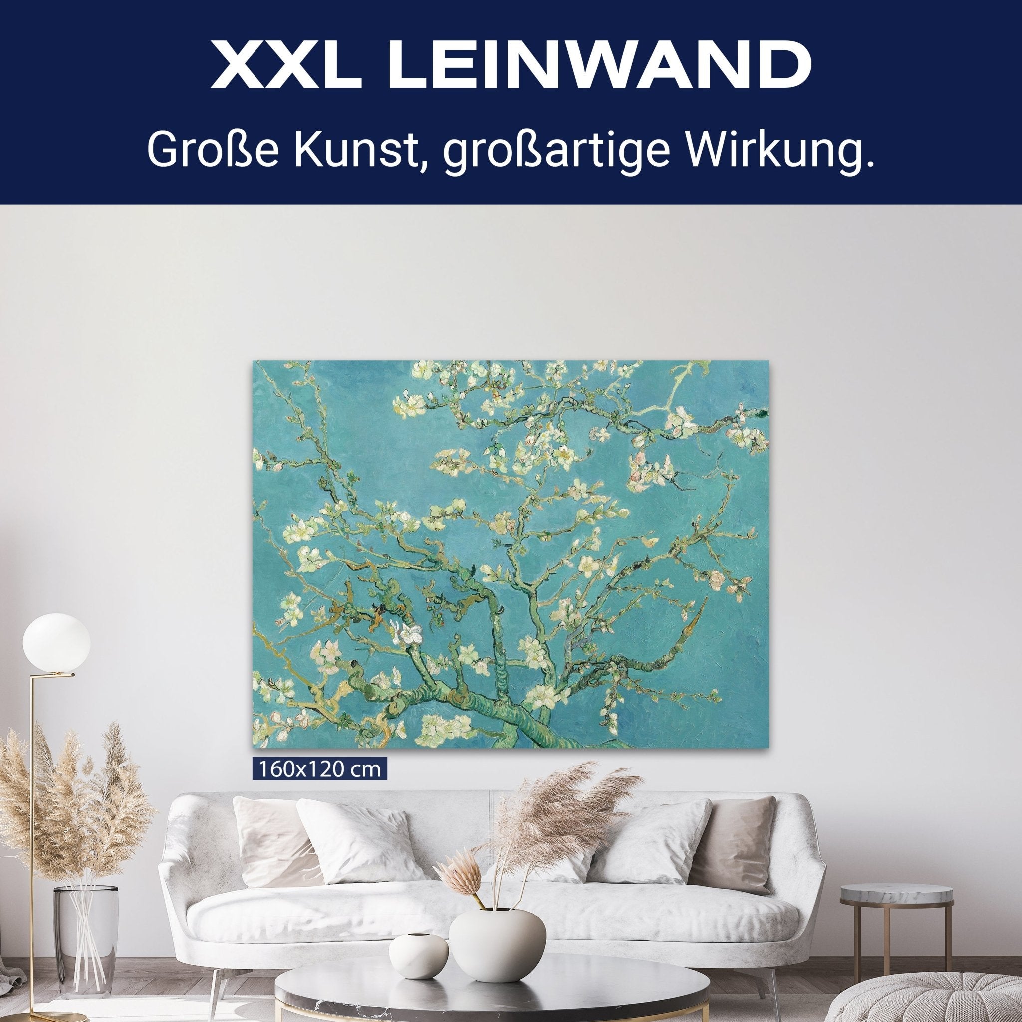 Leinwandbild Mandelblüte, Vincent van Gogh M0878 kaufen - Bild 9