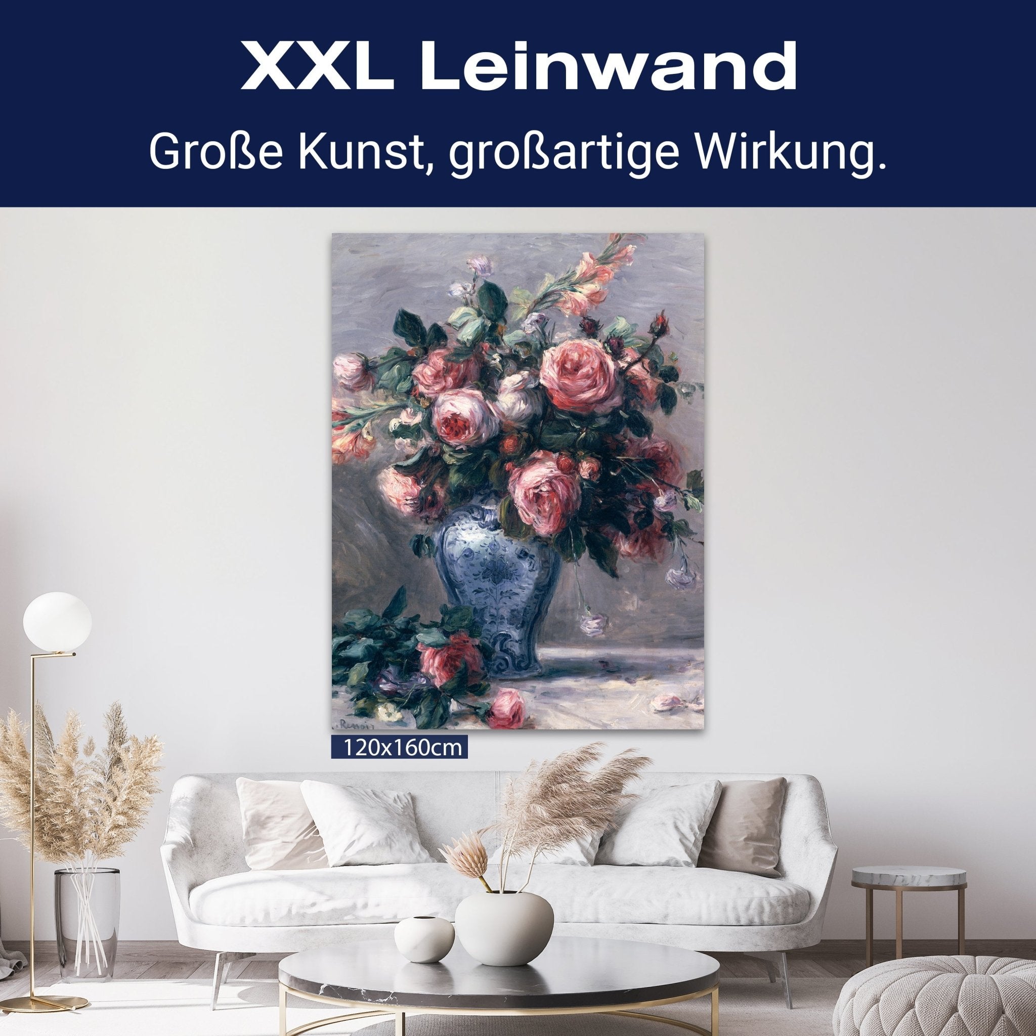 Leinwandbild Rosen - Pierre August Renoir M0885 kaufen - Bild 9