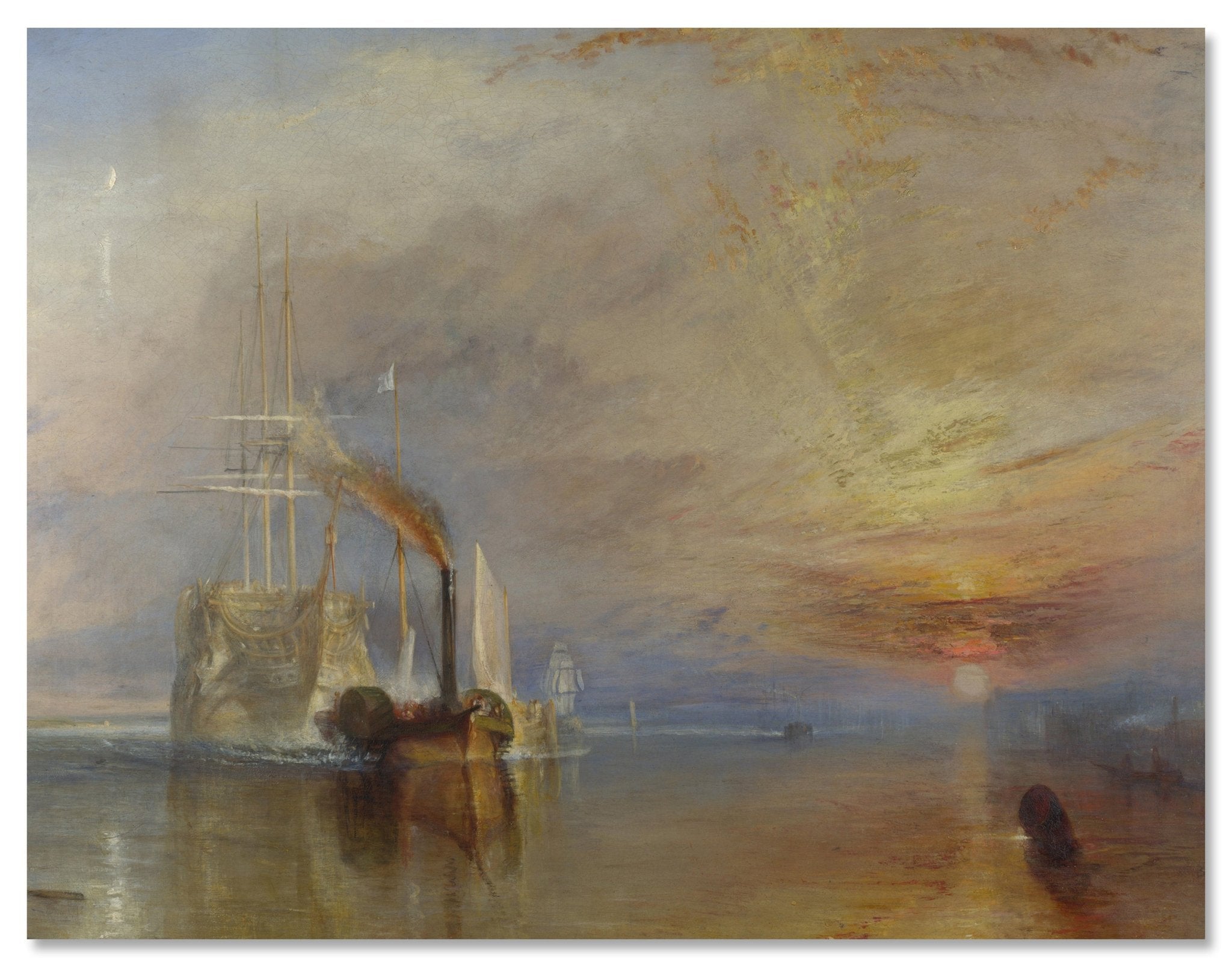 Leinwandbild Temeraire - William Turner M0890