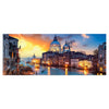 Leinwandbild Venedig am Abend, Meer, Gondel, Kirche M1073