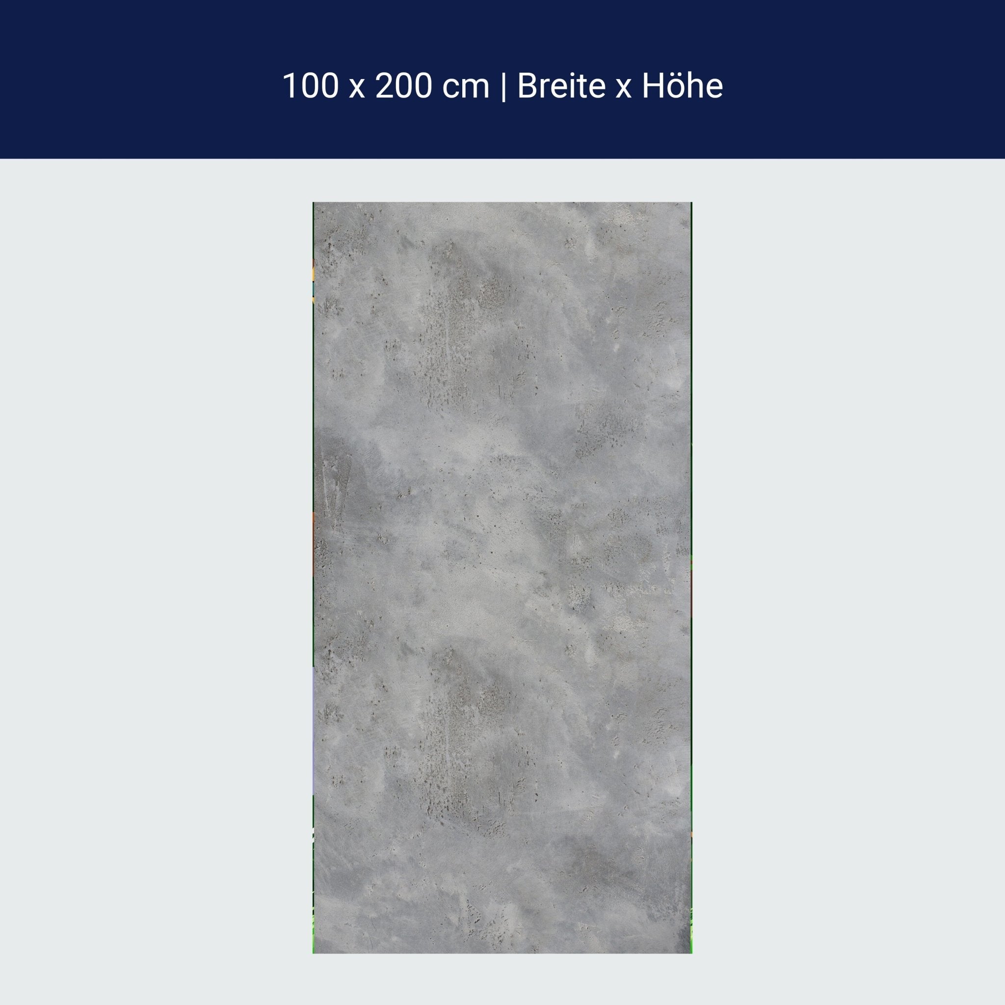 Türtapete graue Betonwand, Putz, Grunge, Mauer M1193