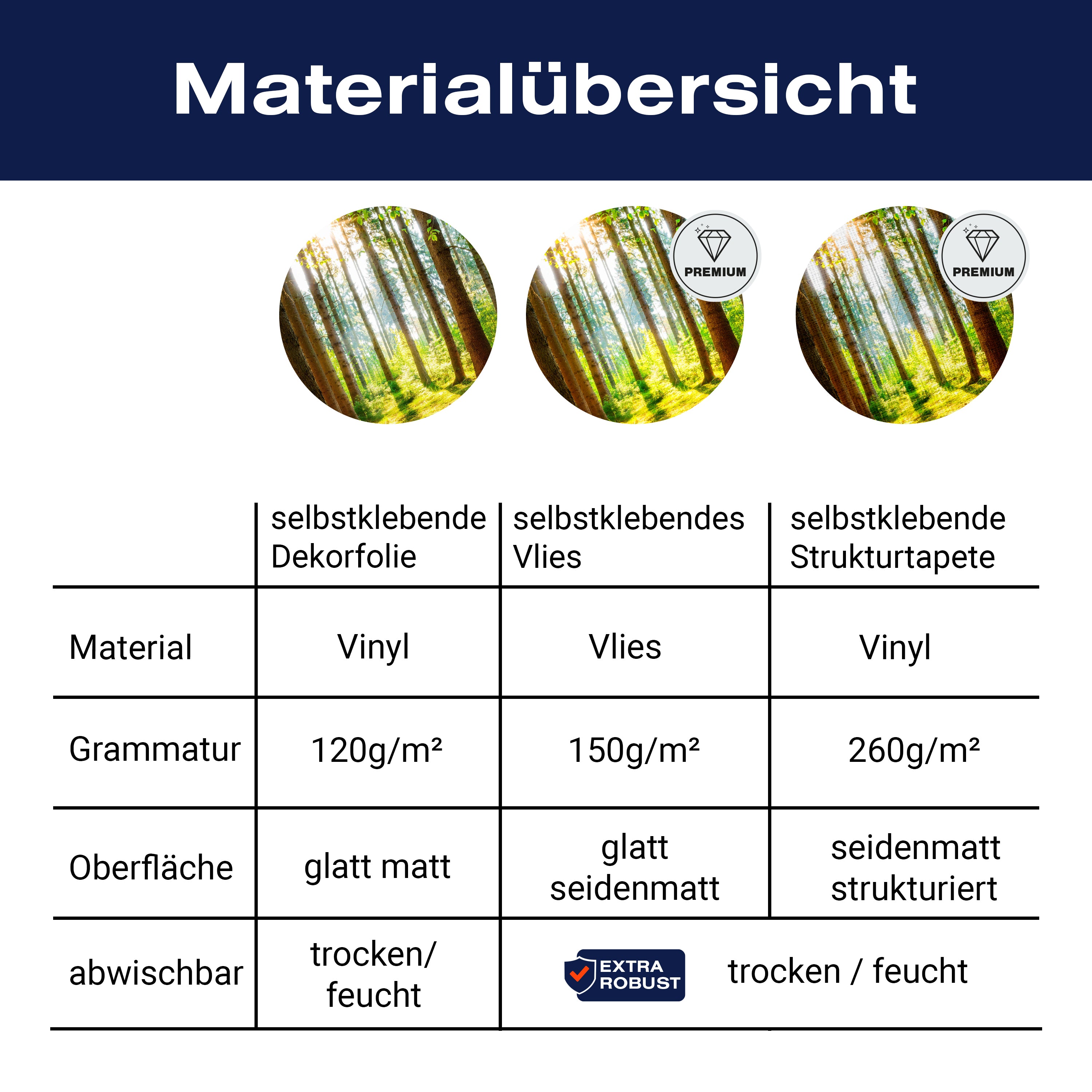 Türtapete Wald, Bäume, Lichtung M1422 - Bild 9