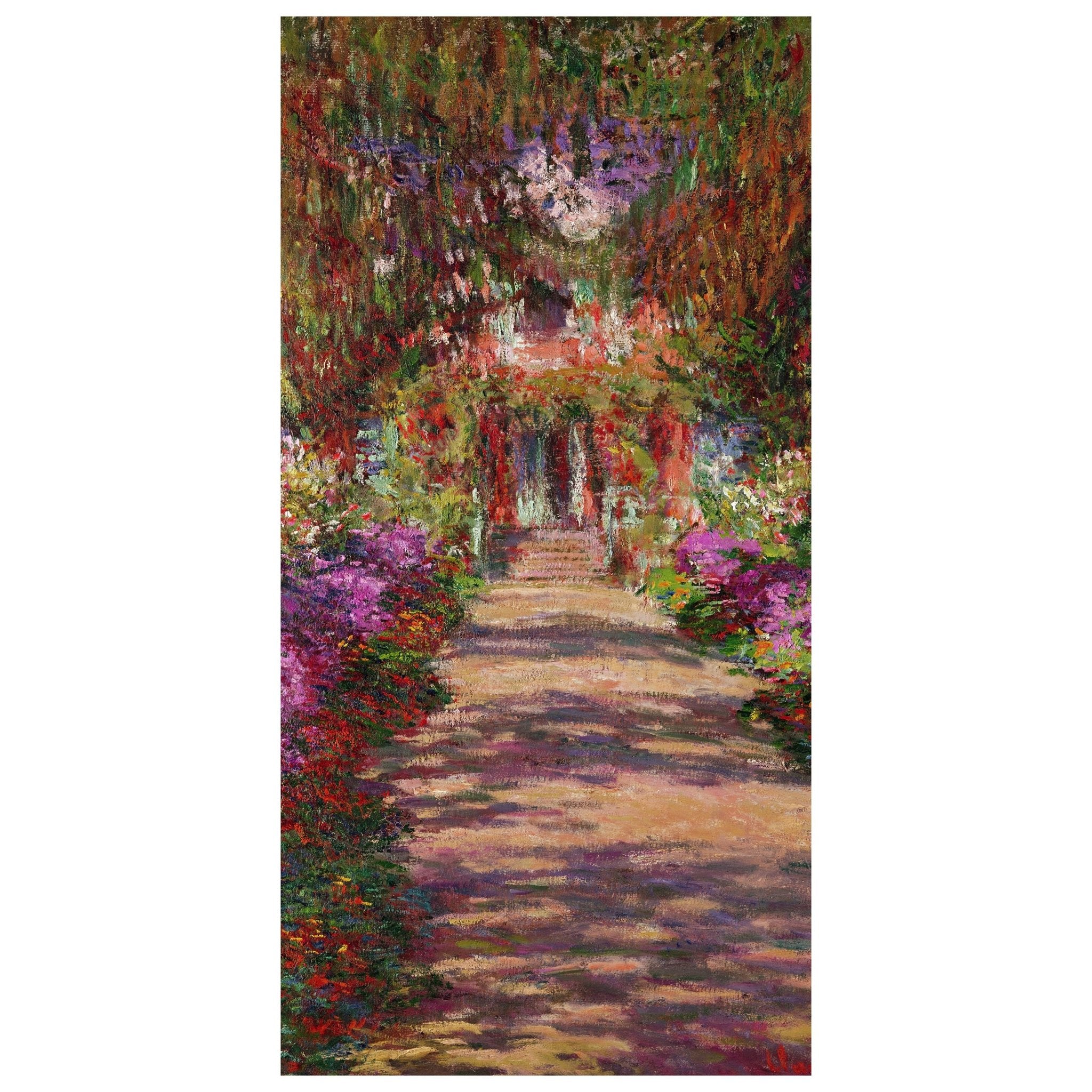 Türtapete A Pathway in Monet's Garden, Giverny, Claude Monet M1552 - Bild 3