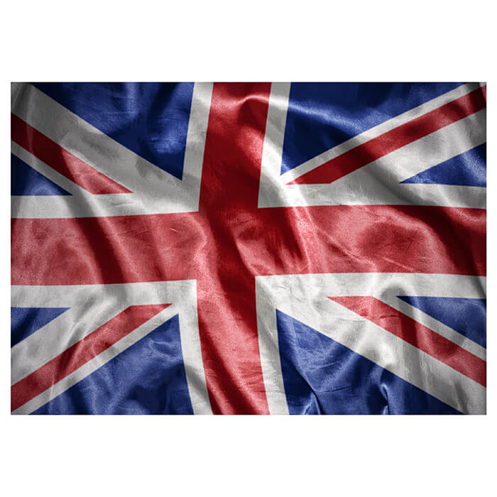 Fototapete Wehende Britische Flagge M4914 - Bild 2