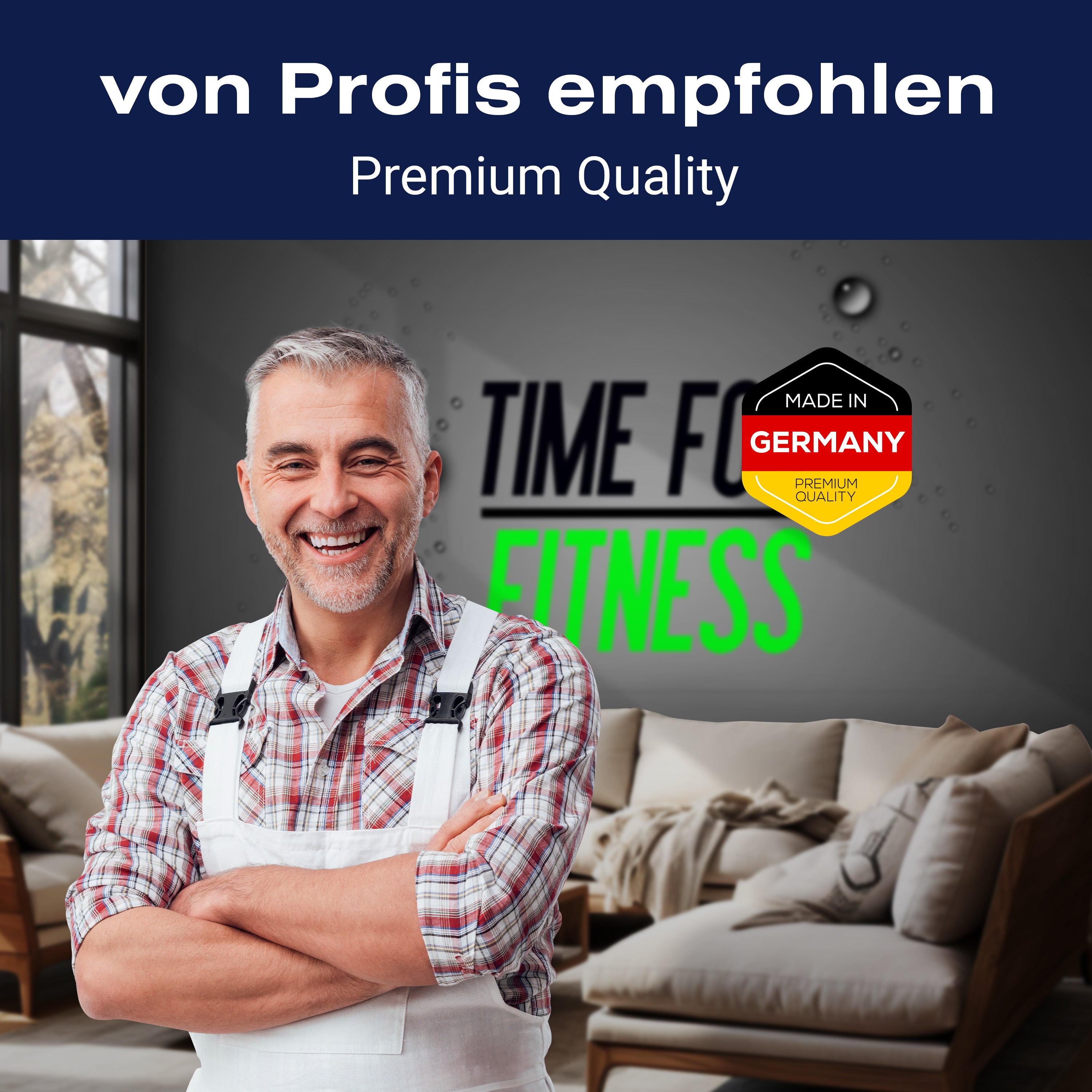 Fototapete Spruch Time for Fitness M5694 - Bild 5