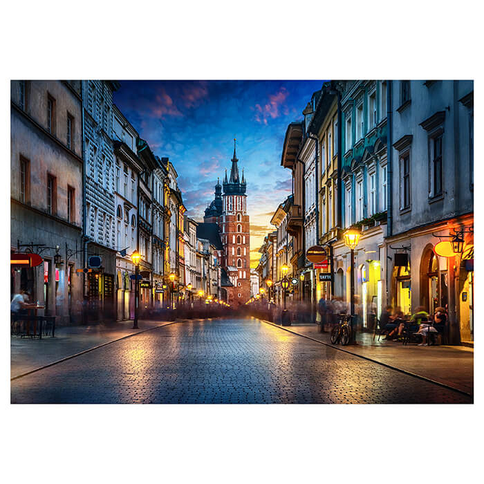 Fototapete Stadt Straße Kirche M6715 - Bild 2