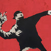 Runde Fototapete Banksy Street Art M0070