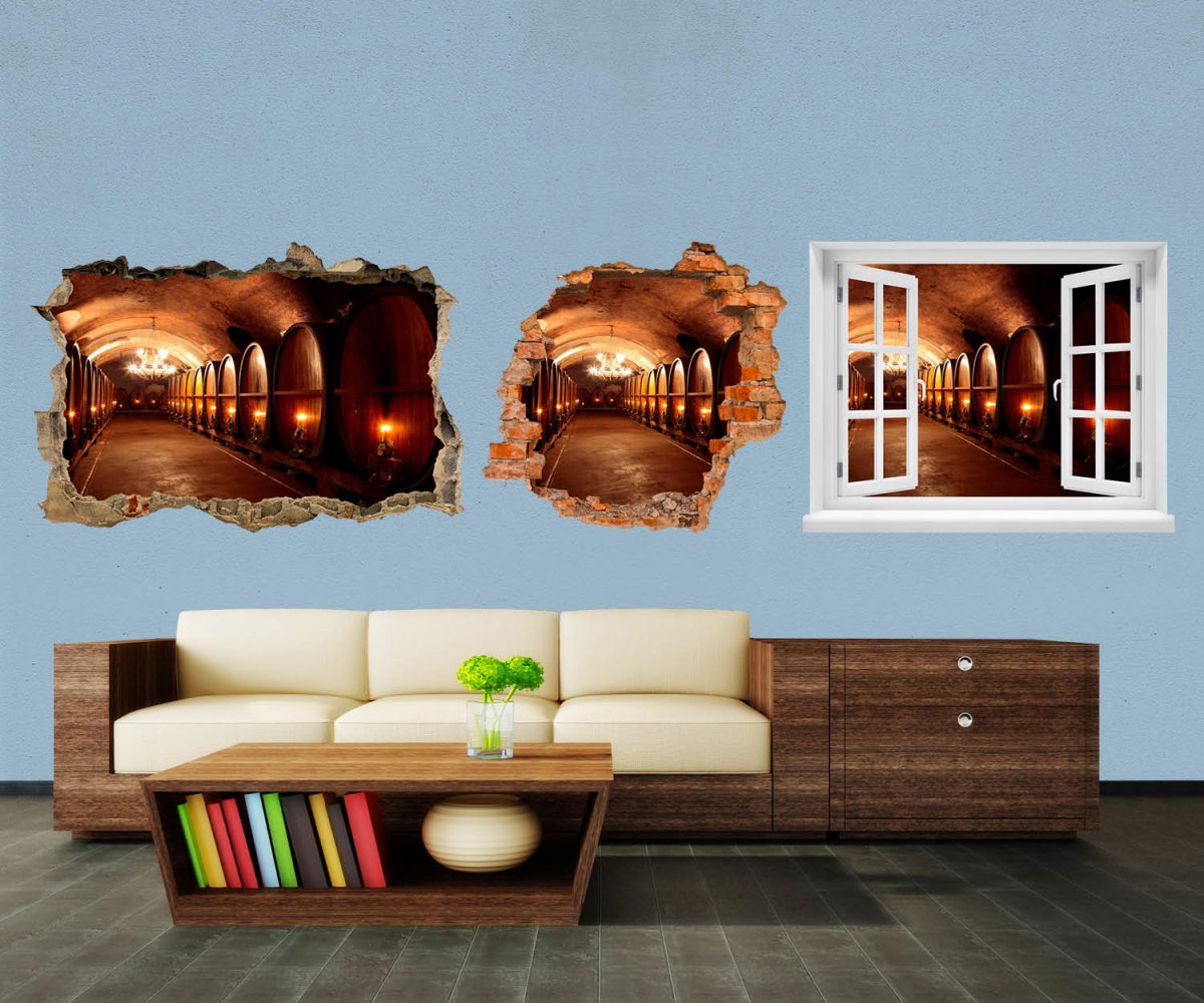 Buy 3D wall living stickers your space beautify and ✓