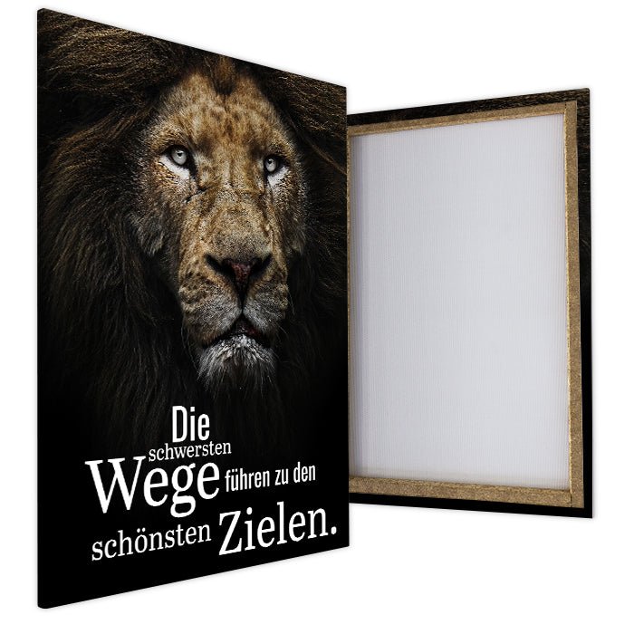 Leinwandbild Die schönsten Ziele Hochformat M0514 kaufen - Bild 4